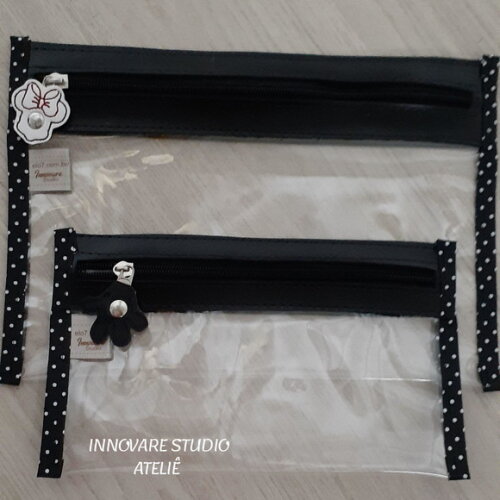 Kit necessaire transparente