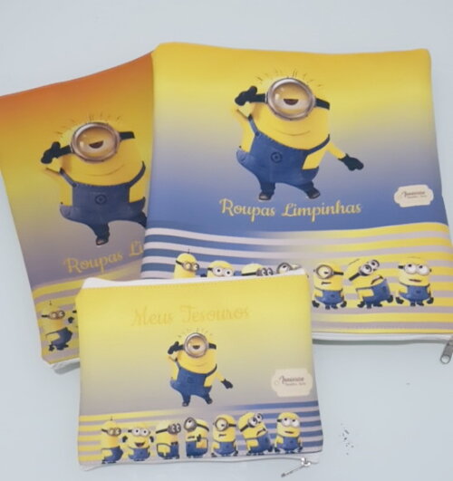Kit Organizador Duplo - Minions