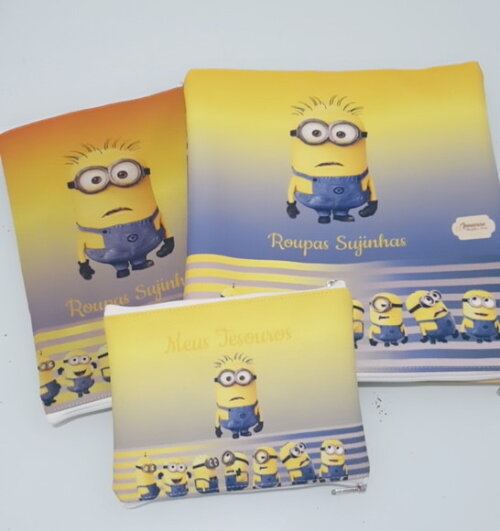 Kit Organizador Duplo - Minions