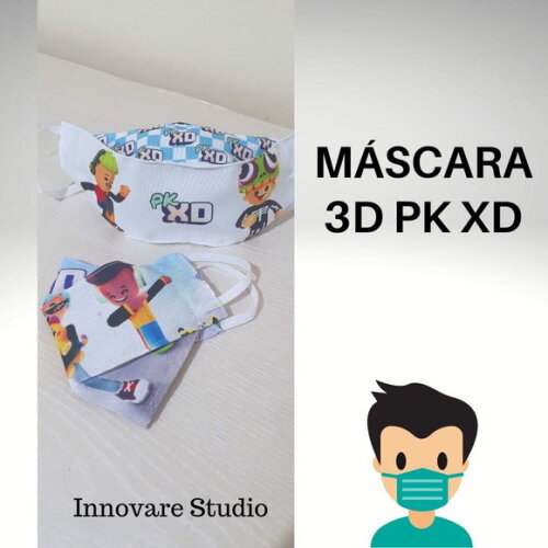 MÁSCARA DE PROTEÇÃO PERSONALIZADA
