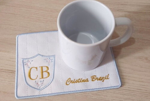 Mug Rug Personalizado