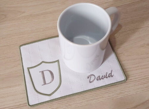 Mug Rug Personalizado