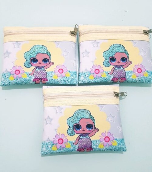 Necessaire boneca - Lol - kit com 20 unidades