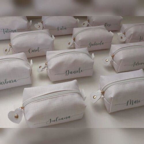 Necessaire Box Personalizada - Areia