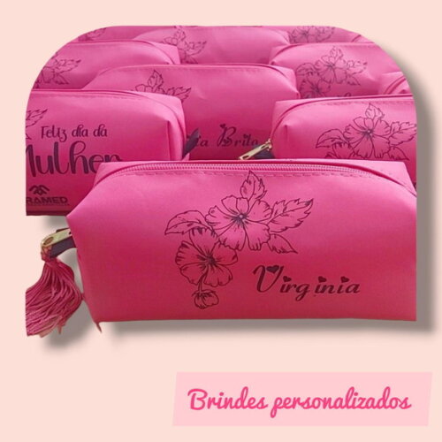 Necessaire Box Personalizada - Rosa Pink