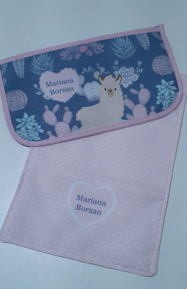Necessaire dupla para itens de higiene bucal