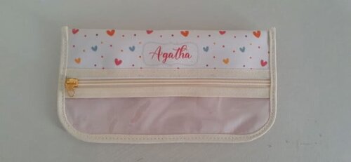Necessaire dupla para itens de higiene bucal