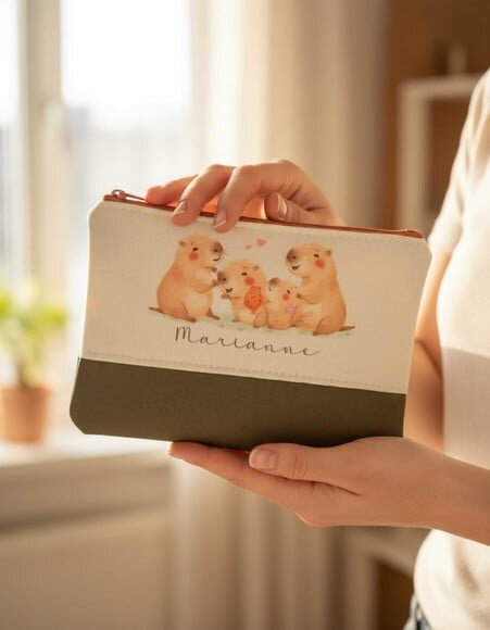Necessaire G Personalizada - Capivara
