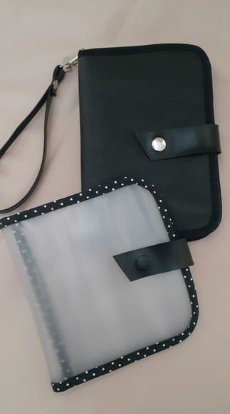Necessaire íntima + case porta máscaras