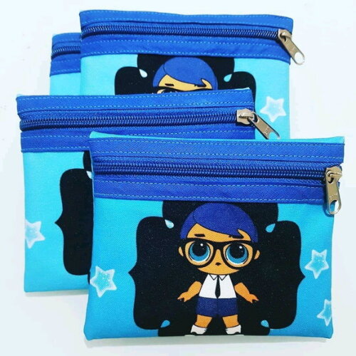 Necessaire Lol menino - kit com 20 unidades