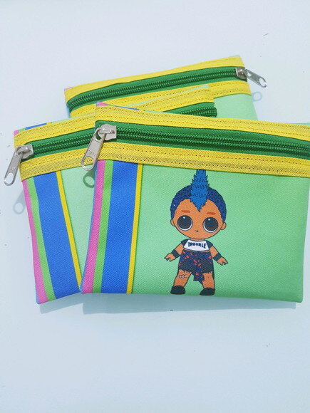 Necessaire Lol menino - kit com 20 unidades