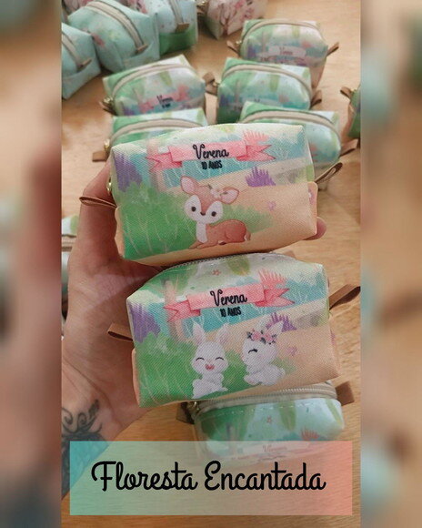 Necessaire Mini Box - Floresta Encantada