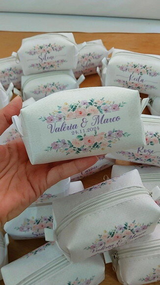 Necessaire Mini Box - Flores