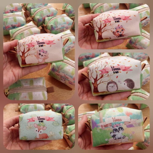Necessaire Mini Box - Floresta Encantada