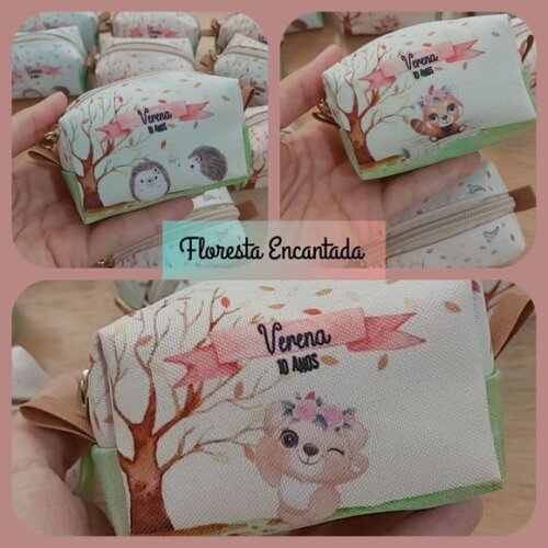 Necessaire Mini Box - Floresta Encantada
