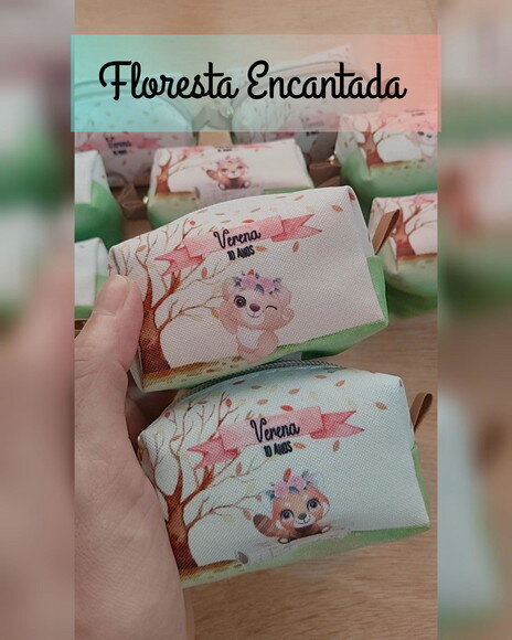 Necessaire Mini Box - Floresta Encantada