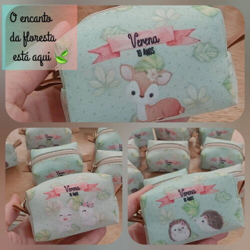 Necessaire Mini Box - Floresta Encantada