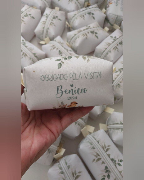 Necessaire Mini Box - Lembrancinha de Nascimento