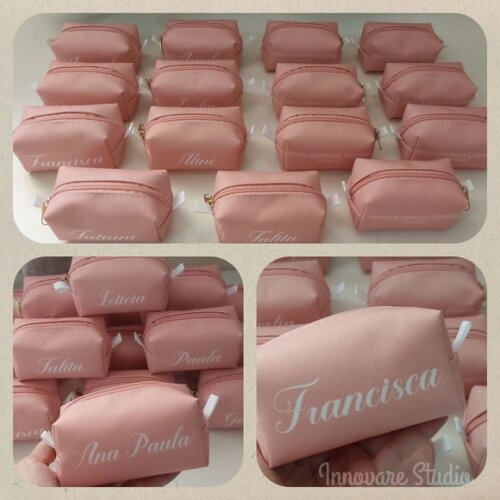 Necessaire Mini Box - Rosa Chá