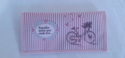 Necessaire para kit higiene - espalhe amor