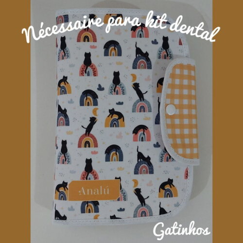 Necessaire para Kit Higiene - Gatinho