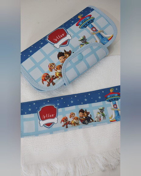 Necessaire para Kit Higiene - Patrulha Canina