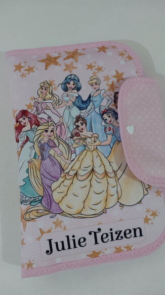Necessaire para Kit Higiene - Princesas Aquarela