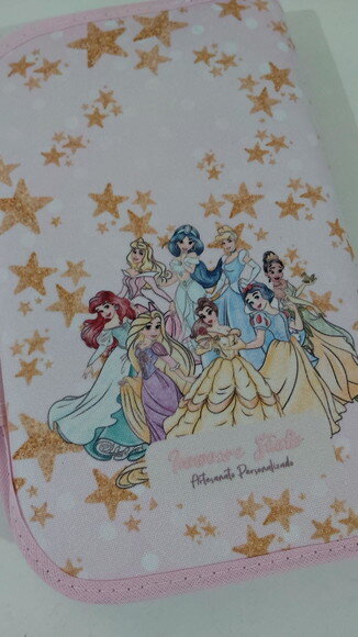 Necessaire para Kit Higiene - Princesas Aquarela