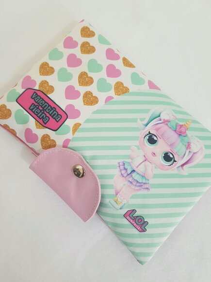 Necessaire para kit higiene com toalha
