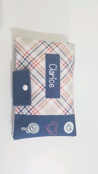 Necessaire para kit higiene com toalha