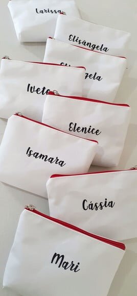 Necessaire personalizada - Areia