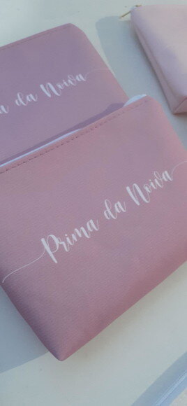 Necessaire personalizada - Casamento
