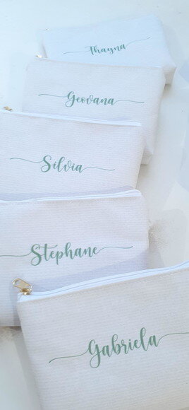 Necessaire personalizada - Casamento