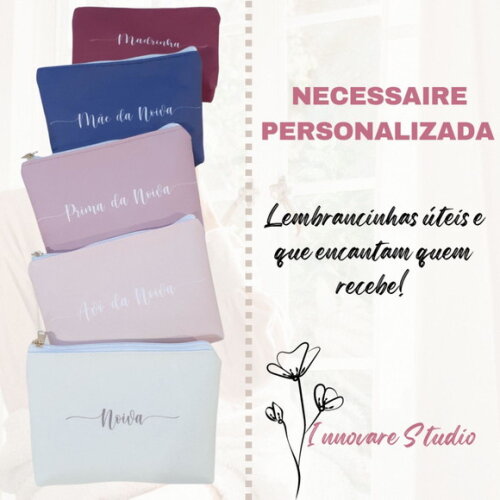 Necessaire personalizada - Casamento