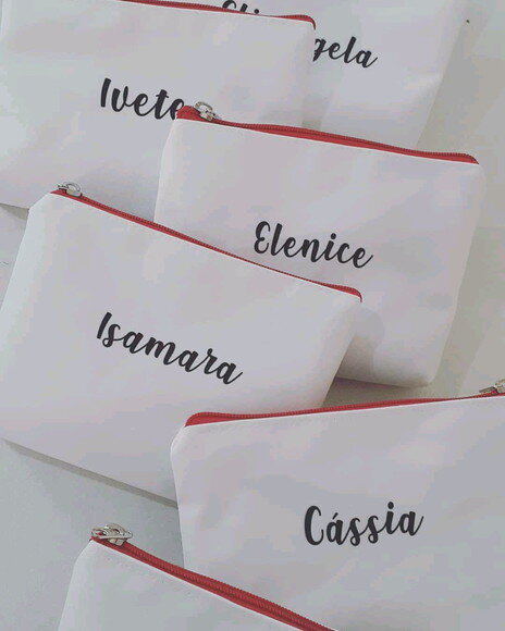 Necessaire personalizada - Dia da Mulher