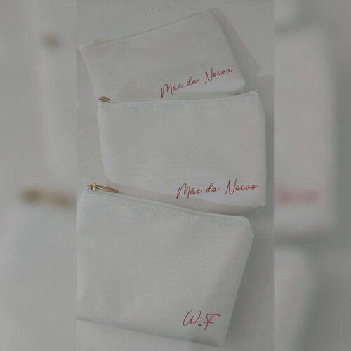 Necessaire Personalizada - Casamento Terracota