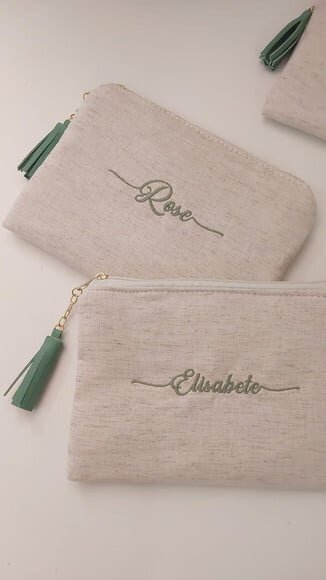 Necessaire Personalizada - Linho