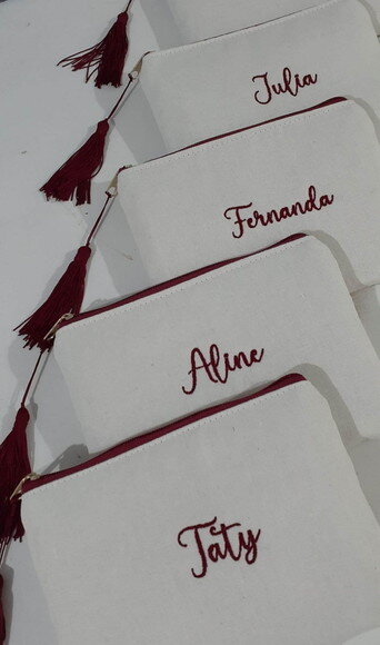 Necessaire Personalizada - Linho