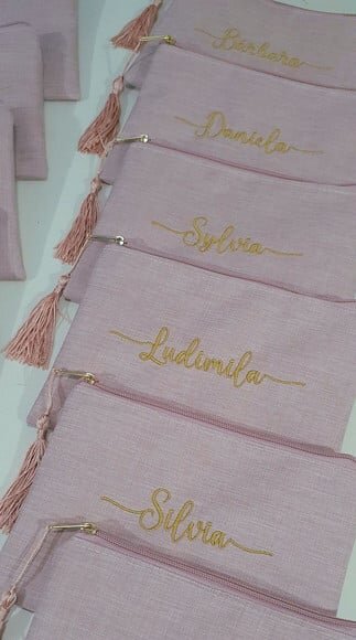 Necessaire Personalizada - Linho