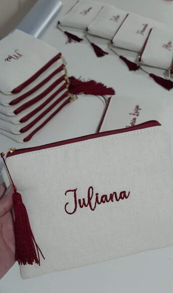 Necessaire Personalizada - Linho