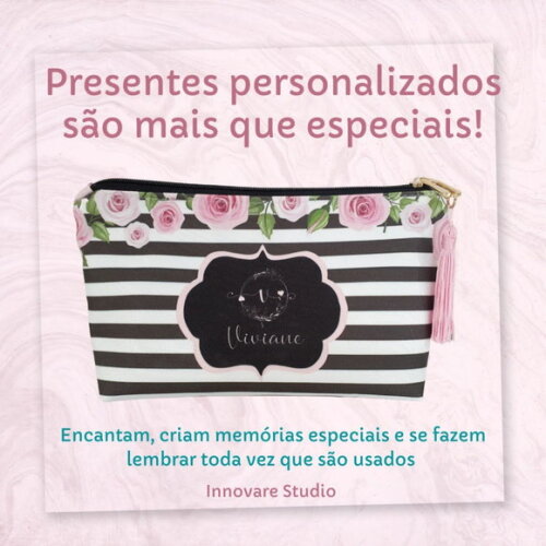 Necessaire Personalizada - Luxo