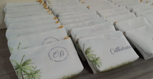 Necessaire personalizada - madrinhas