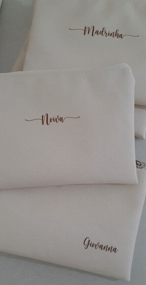 Necessaire personalizada - madrinhas