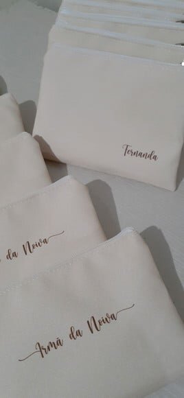 Necessaire personalizada - madrinhas
