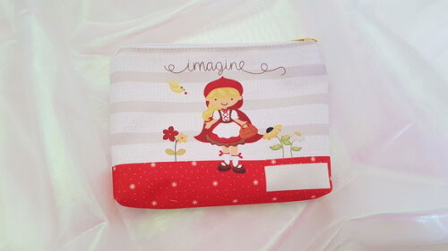 Necessaire personalizada Chapeuzinho Vermelho