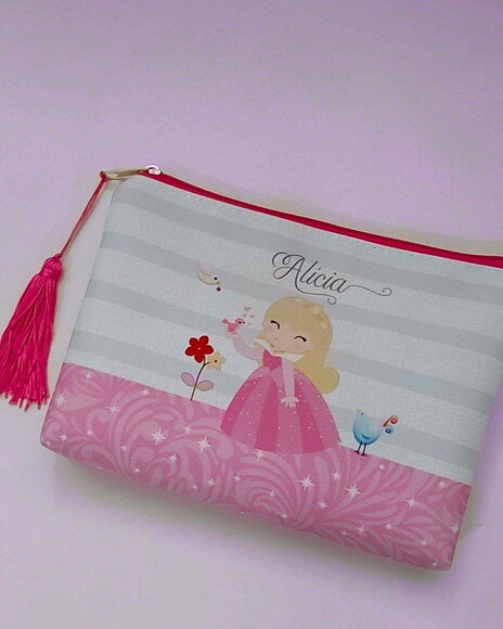 Necessaire Personalizada, com Tassel Decorativo