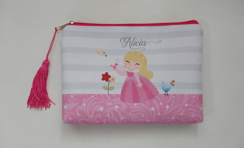 Necessaire Personalizada, com Tassel Decorativo