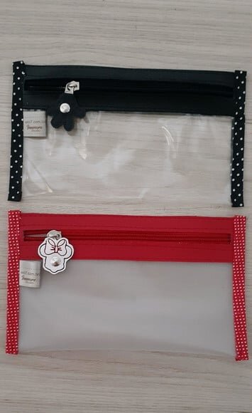 Necessaire porta escova de dente - Mickey e Minnie