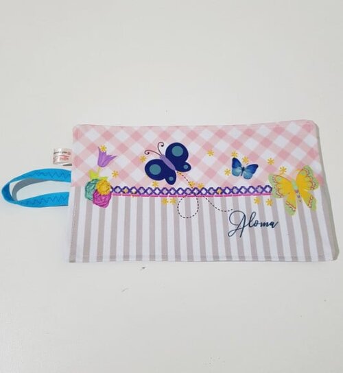 Necessaire porta escova de dente Borboletas