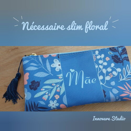 Necessaire Slim - Floral